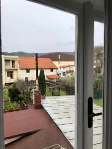 Balkón nebo terasa v ubytování Apartmán B Luhačovice