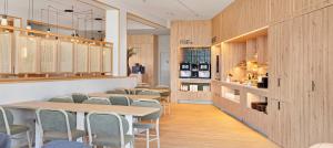 Dapur atau dapur kecil di B&B HOTEL Valencia Alcàsser
