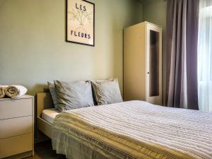 Posteľ alebo postele v izbe v ubytovaní Mi Casa Vendégház - Apartments