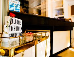 Certifikát, hodnocení, plakát nebo jiný dokument vystavený v ubytování Hotel Funnytime