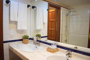 Koupelna v ubytování Hotel Humaina