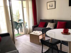 Khu vực ghế ngồi tại Domaine du Golf à Lacanau Océan 33680 Appartement entièrement rénové