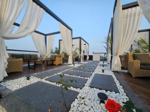 Posezení v ubytování Hotel Alwar Royals