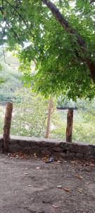 Taman di luar Gite entre les deux vallées