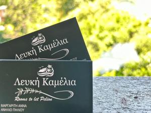 Certifikát, hodnocení, plakát nebo jiný dokument vystavený v ubytování Λευκή Καμέλια