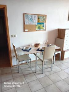 Posezení v ubytování Apartmán Lipno A12