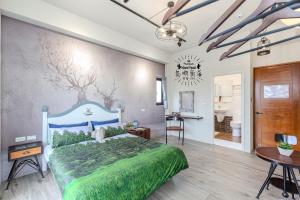 Ένα ή περισσότερα κρεβάτια σε δωμάτιο στο Island Nook B&B