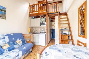 Dapur atau dapur kecil di M9110 - maison avec piscine