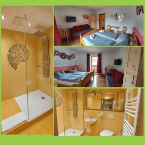 Koupelna v ubytování Apparthotel - Pension Ammertaler Hof + 37 fotografií