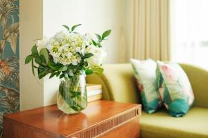 Χώρος καθιστικού στο Sunset Westlake Hanoi Hotel