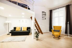 Posedenie v ubytovaní Vibrant Budapest Studio