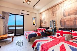 Ένα ή περισσότερα κρεβάτια σε δωμάτιο στο Island Nook B&B