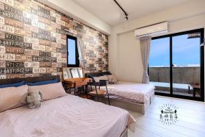 Ένα ή περισσότερα κρεβάτια σε δωμάτιο στο Island Nook B&B