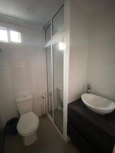 Koupelna v ubytování CASA PACHITA Getsemani