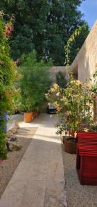 Zahrada ubytování Casitas Merida