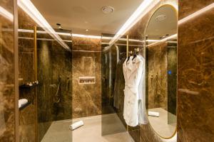 Koupelna v ubytování Hotel Delle Nazioni