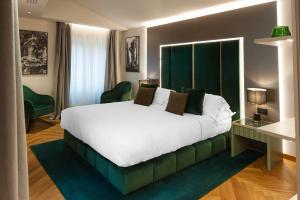 Postel nebo postele na pokoji v ubytování Hotel Delle Nazioni