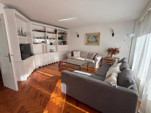 Χώρος καθιστικού στο Acogedor Apartamento en el centro de Hondarribia Errezubi