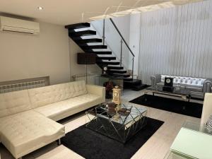 Et opholdsområde på Tribeca Suit