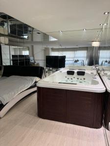 Køkken eller tekøkken på Tribeca Suit