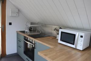 Køkken eller tekøkken på Studio au cœur du sancy + 3 billeder