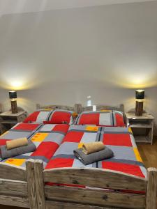 Postel nebo postele na pokoji v ubytování Guest House Zuzana