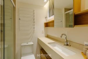 Koupelna v ubytování Lindas Unidades no Bairro Auxiliadora em PoA - CEN + 7 fotografií