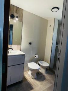 Koupelna v ubytování Los plátanos 1 y 2