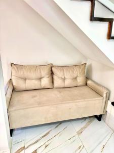 Χώρος καθιστικού στο Casa à 200mts da Praia