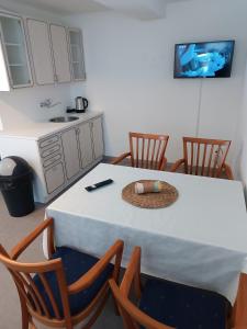 Kuchyň nebo kuchyňský kout v ubytování Hotel Bečva na Horní Bečvě