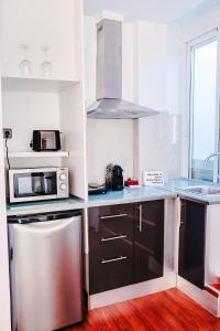 Kuchyňa alebo kuchynka v ubytovaní Happy Apartments Valencia – Lope de Vega
