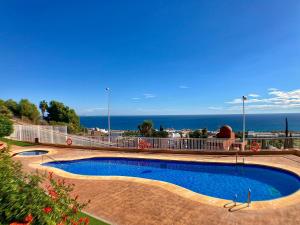 Piscina en o cerca de Relajantes vistas al mar Mojácar