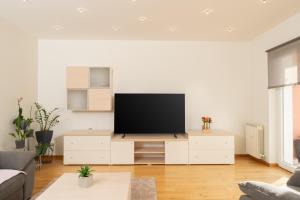 TV a/nebo společenská místnost v ubytování Apartments Oriana
