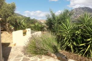 O vedere generală la munți sau o vedere la munte luată de la această casă de vacanță