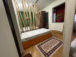 Ένα ή περισσότερα κρεβάτια σε δωμάτιο στο Porta Hostel