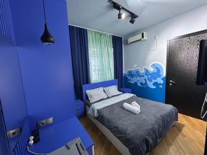Ένα ή περισσότερα κρεβάτια σε δωμάτιο στο Porta Hostel