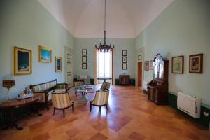 Posezení v ubytování Villa Ceci Dimora di Storie