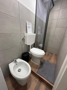 A bathroom at Holiday apartament