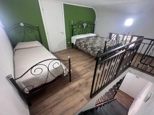 A bed or beds in a room at Holiday apartament