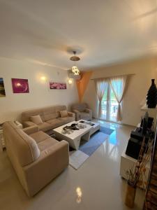 Χώρος καθιστικού στο Apartments Stepen