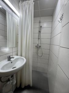 Koupelna v ubytování Peaceful Stay in Central Tallinn