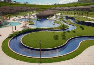 Bazén v ubytování Morro dos Anjos Águas Quentes Hotel Resort OFICIAL nebo v jeho okolí