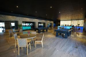 TV a/nebo společenská místnost v ubytování Morro dos Anjos Águas Quentes Hotel Resort OFICIAL