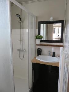 Et badeværelse på Gite l'Embrun