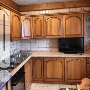 Nhà bếp/bếp nhỏ tại Appartamento lerpino +11 ảnh