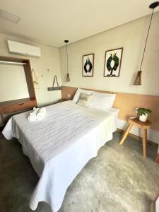 Villa Sapê 13客房内的一张或多张床位