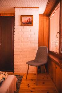 A seating area at Vilka Stefi
