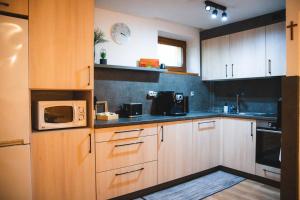 A kitchen or kitchenette at Vilka Stefi