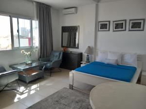 Katil atau katil-katil dalam bilik di Centre ville