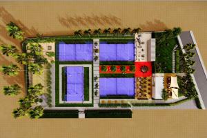 Půdorys ubytování Dome Beach Marina Hotel & Resort